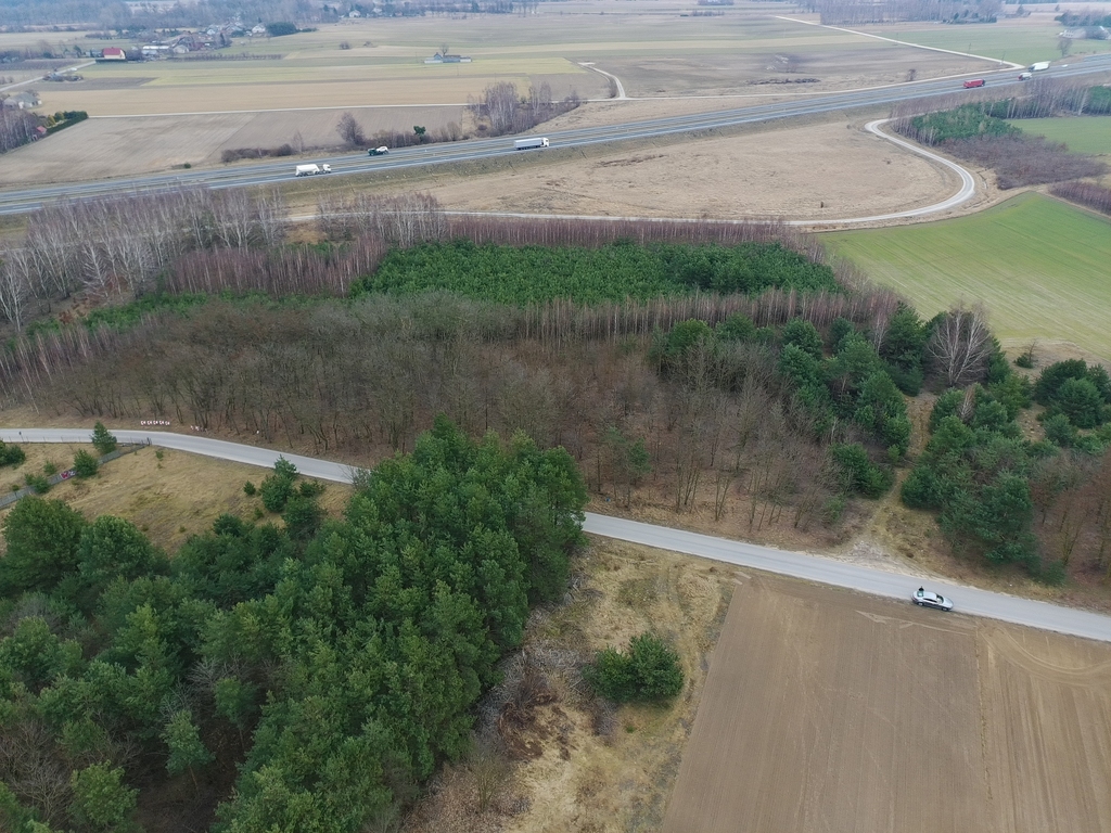 Działka P/U przy Autostradzie A1 - Gmina Stryków