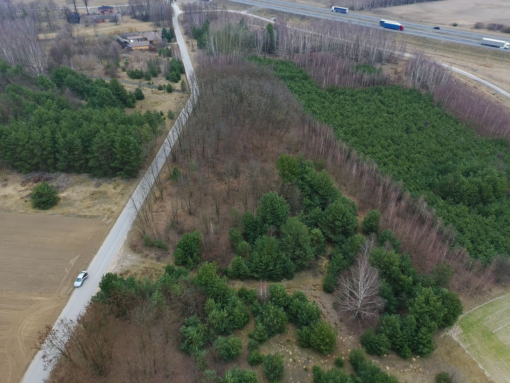 Działka P/U przy Autostradzie A1 - Gmina Stryków
