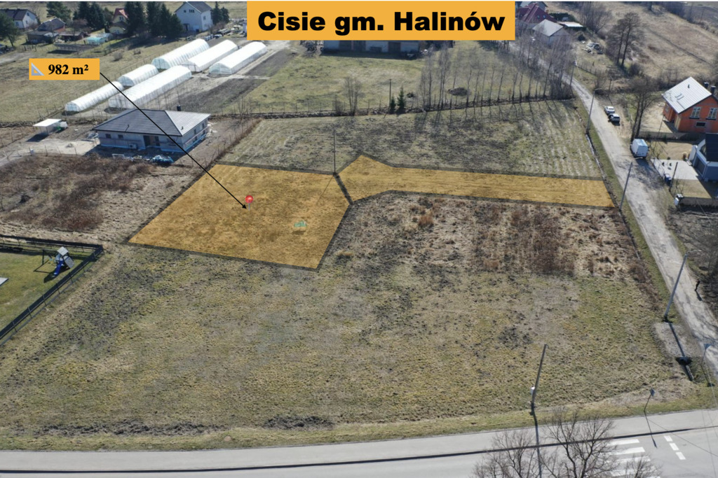 Działka budowlana na osiedlu domów - Cisie.