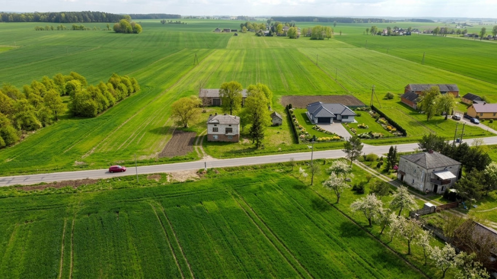 Stare siedlisko 37,5 ara | dom i stodoła