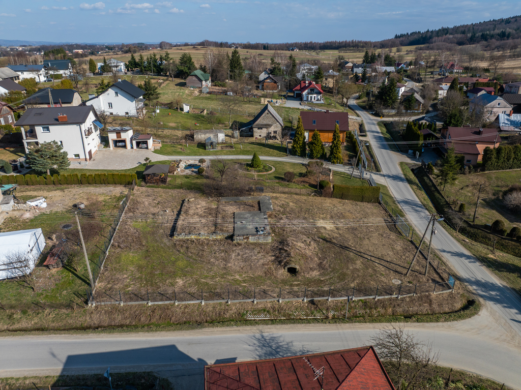 Działka budowlana | Długie k. Krosna | 1102 m²