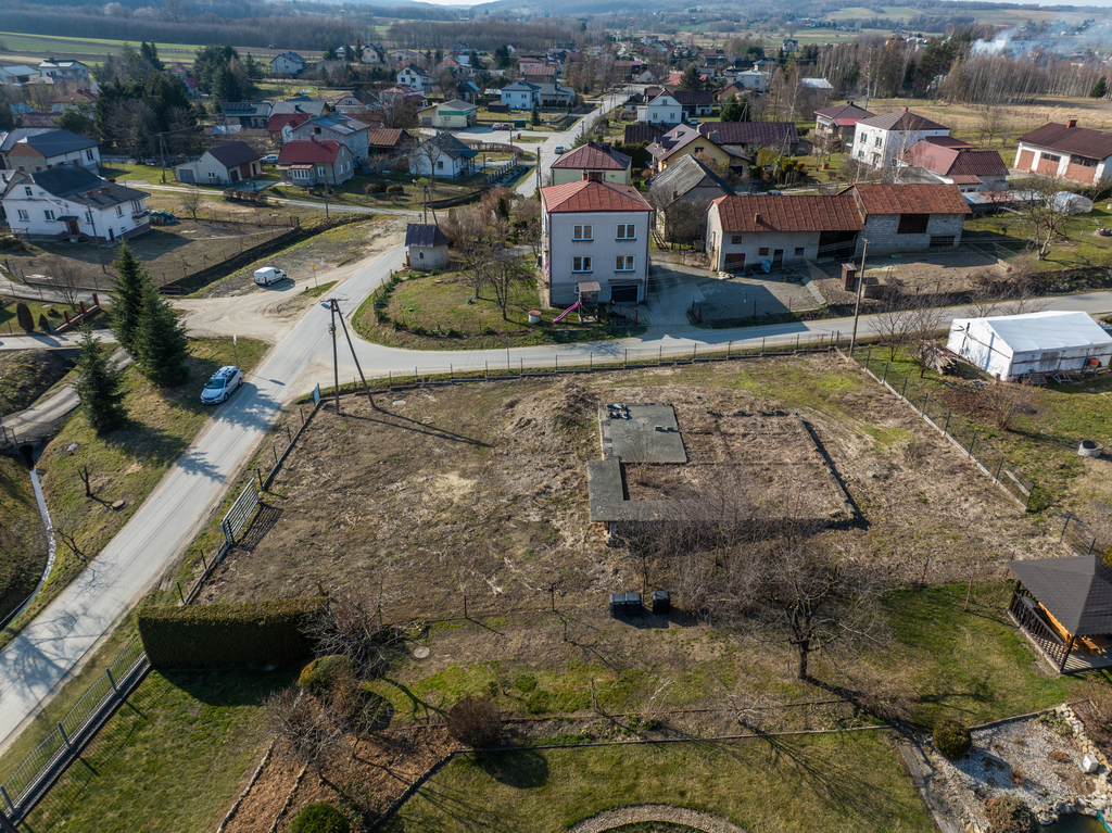 Działka budowlana | Długie k. Krosna | 1102 m²