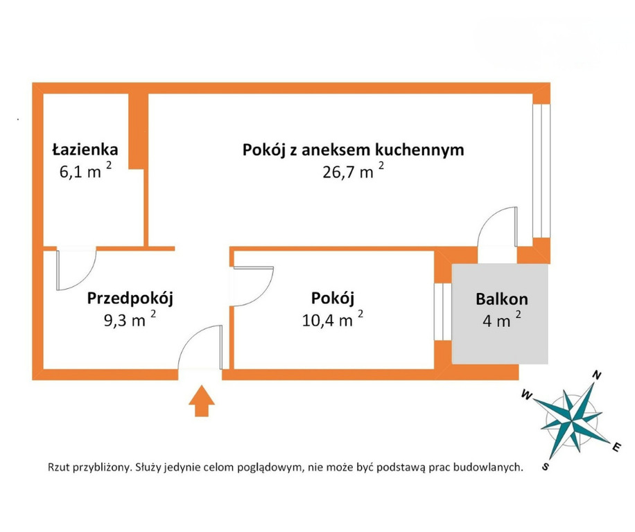 Zamieszkaj w Apartamentowcu 10 minut od centrum!