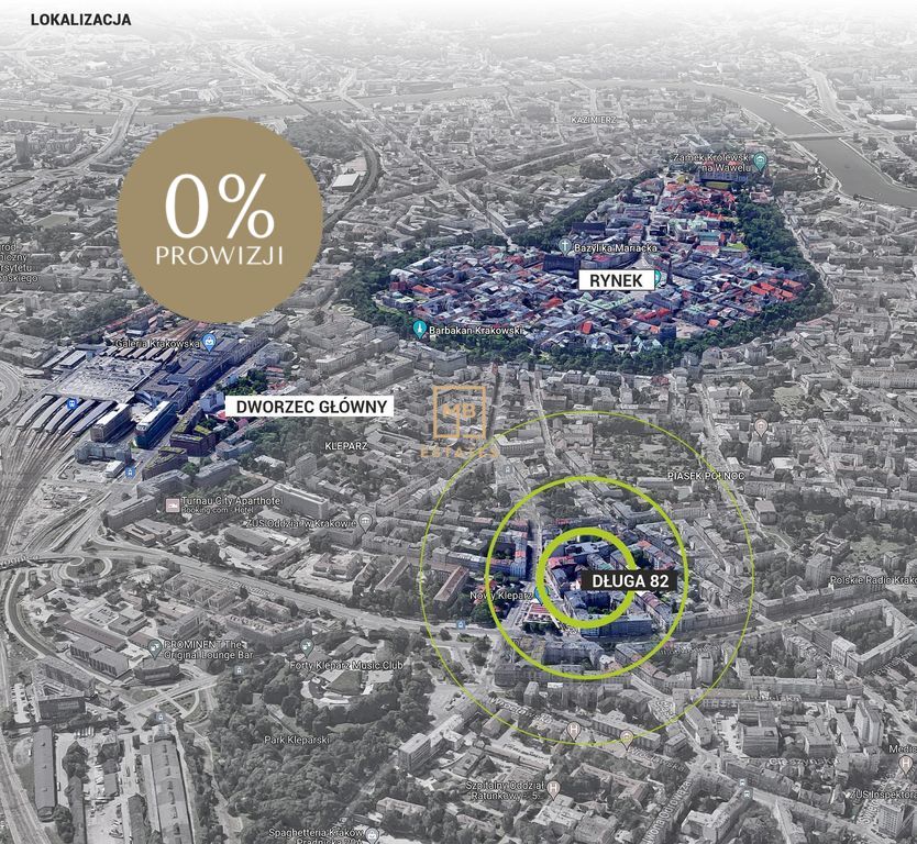 Inwestycyjne mieszkanie w centrum Krakowa