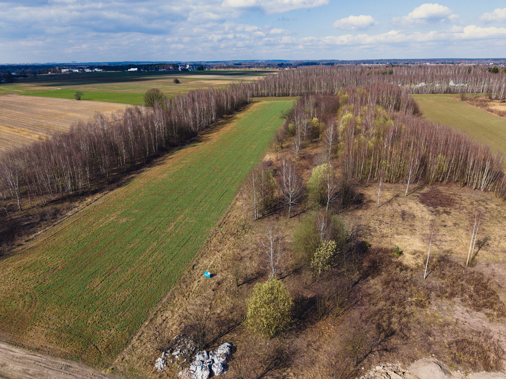 Działka budowlana 966m² Justynów | MPZP