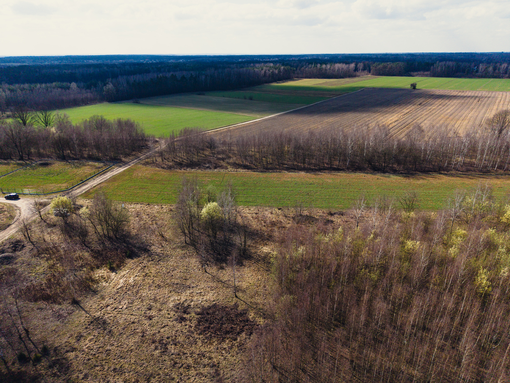 Działka budowlana 966m² Justynów | MPZP