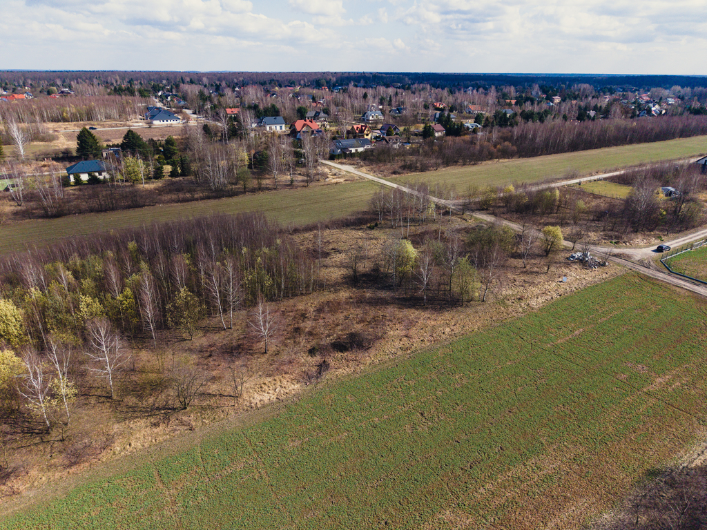 Działka budowlana 966m² Justynów | MPZP