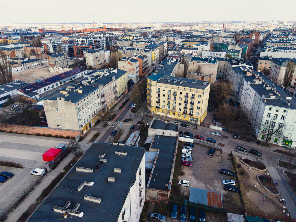 Działka z MPZP, Łódź Polesie 910m2 | al. 1 maja 46