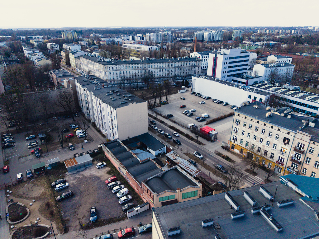 Działka z MPZP, Łódź Polesie 910m2 | al. 1 maja 46