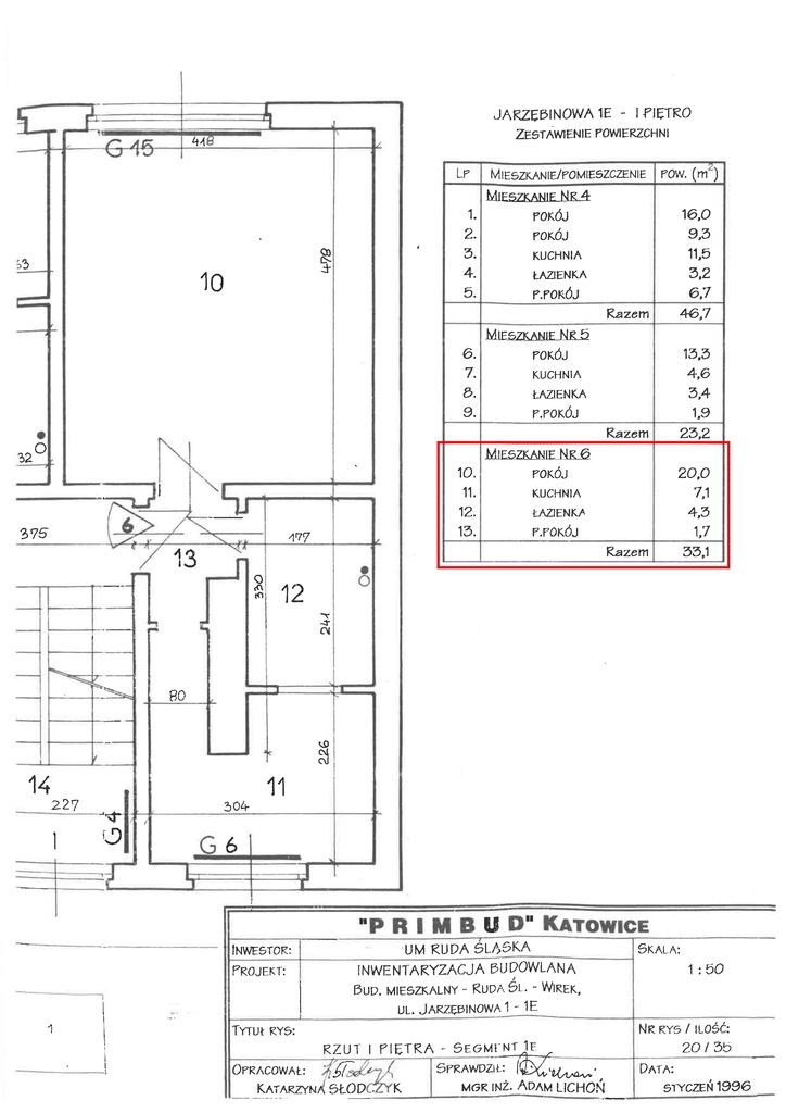 2 pok z aneksem/1 pok z widną kuchnią, piwnica 4m²