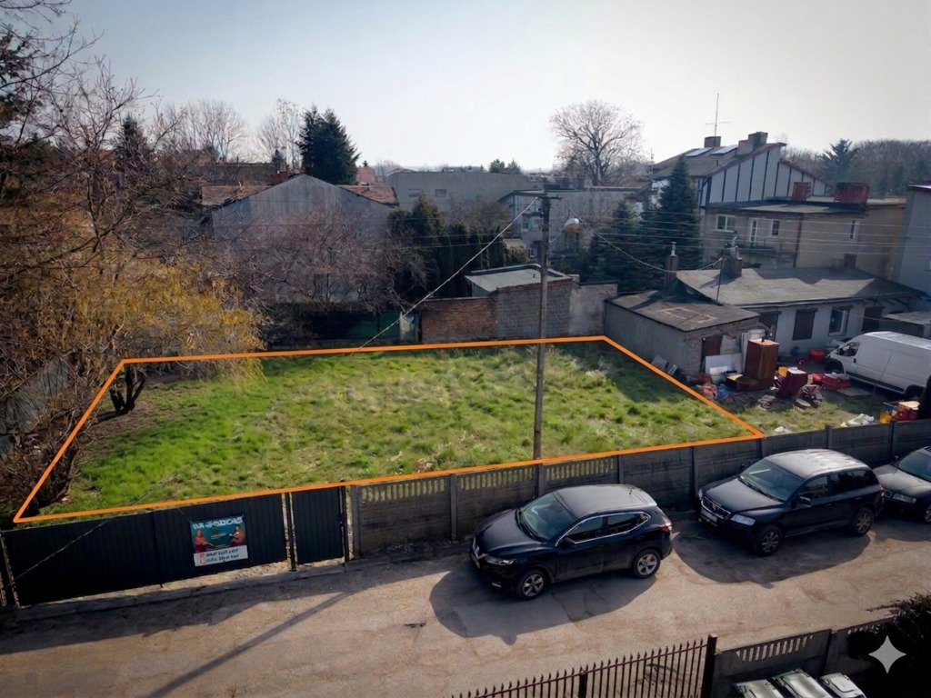 Zgierz | działka budowlana w centrum | 463m2
