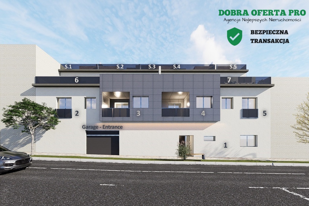 Apartament 66 m² z Jacuzzi i Parkingiem