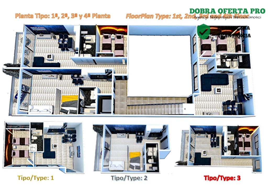 Apartament 250 m od Plaży Playa del Cura