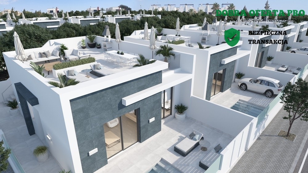 Willa w Torre Pacheco z tarasem dachowym 80m2!