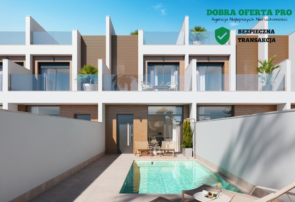 Dom z prywantym basenem i 50m2 tarasem!