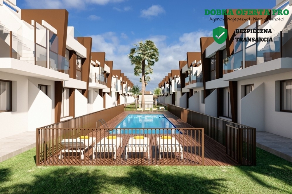 Bungalow w San Pedro del Pinatar 1,5km od plaży!