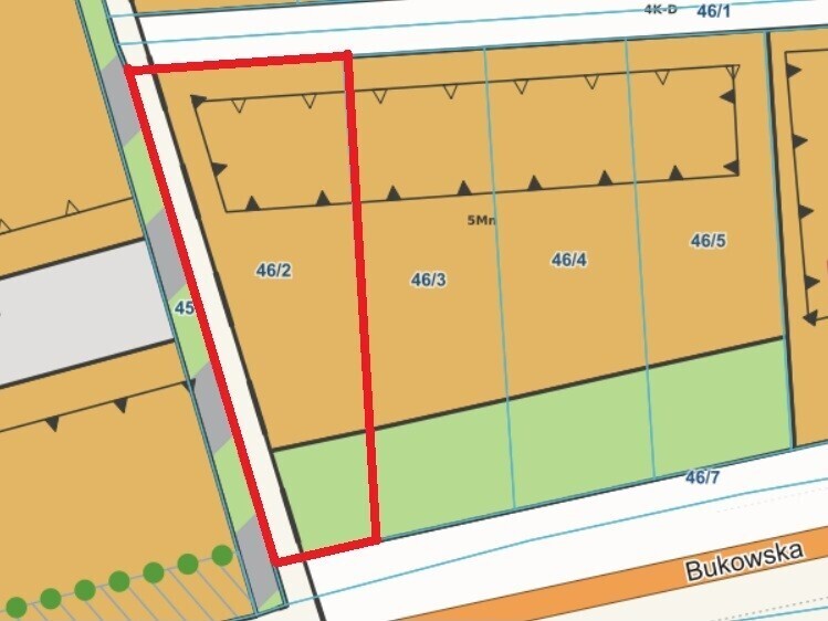 Sierosław | działka budowlana MPZP |  1584 m2