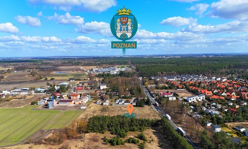 Sierosław | działka budowlana MPZP |  1584 m2