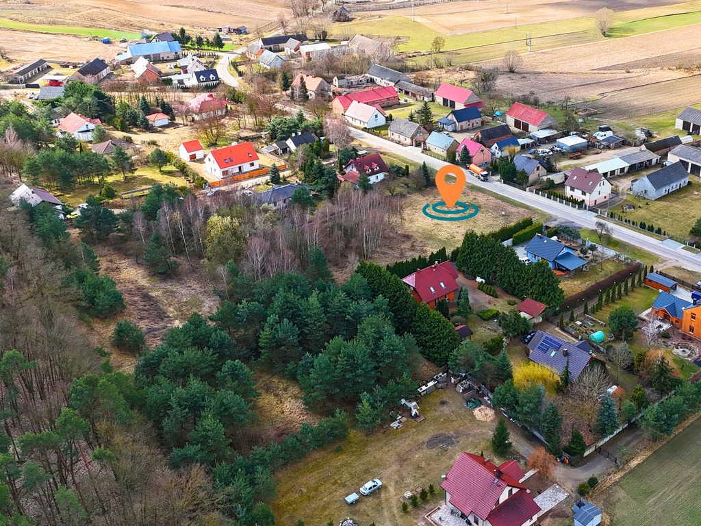Działka | MPZP | Mieścicka | 1055 m2 | las