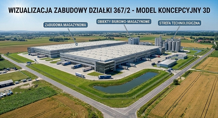 Strategiczne 3,3 ha – Produkcja i Usługi (MPZP)