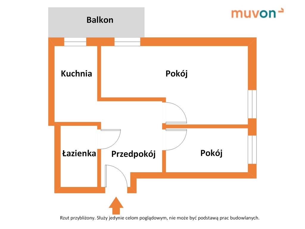 42,5 m² z balkonem i osobną kuchnią w super cenie!