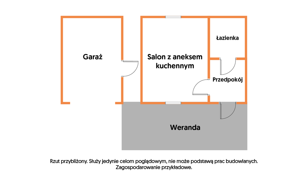 1400m2 wolności i przytulny dom z kominkiem.