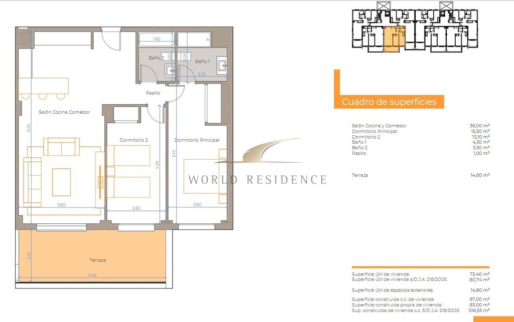 Apartamenty z widokiem na morze