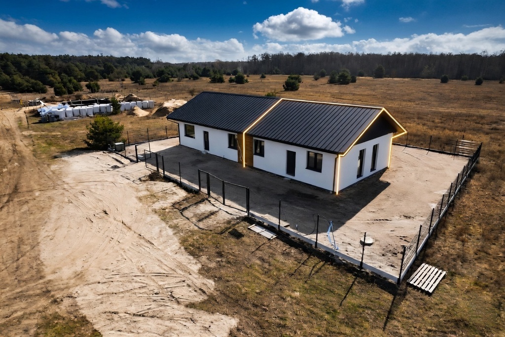 Nowy bliźniak 70 m², ogród, Płock