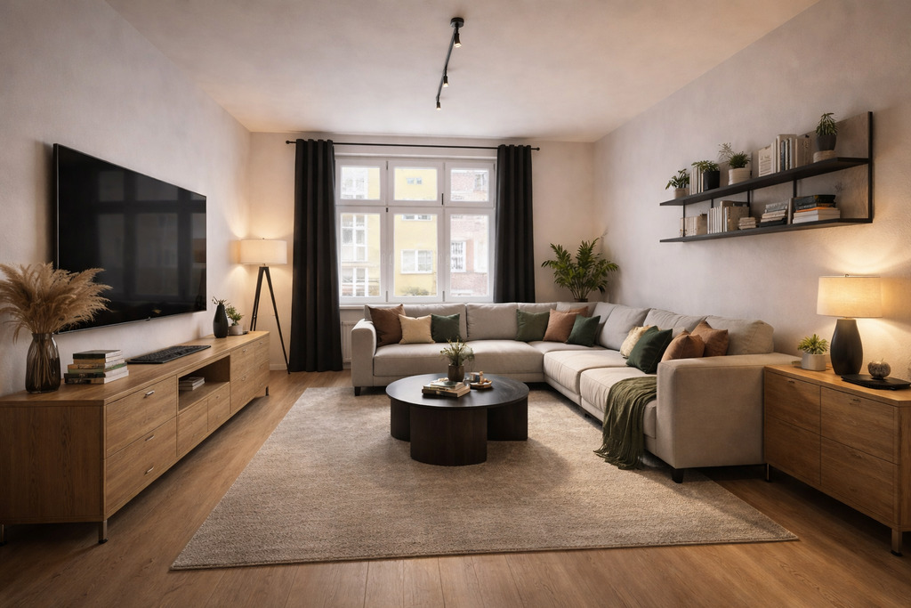 3 pokoje | 57,63 m² | balkon | Szczecin Kołłątaja