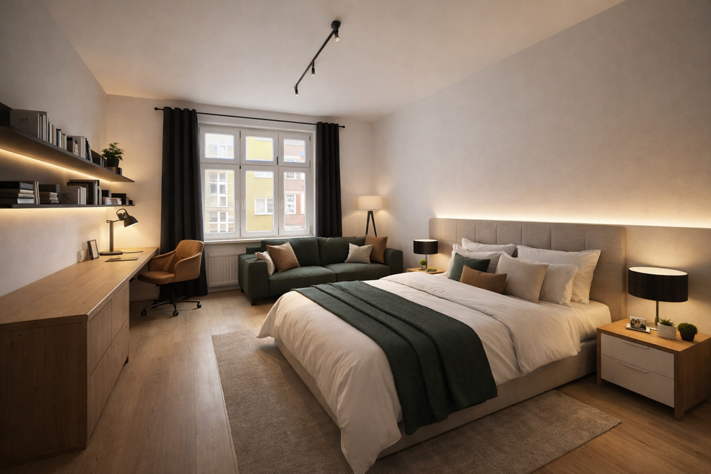 3 pokoje | 57,63 m² | balkon | Szczecin Kołłątaja