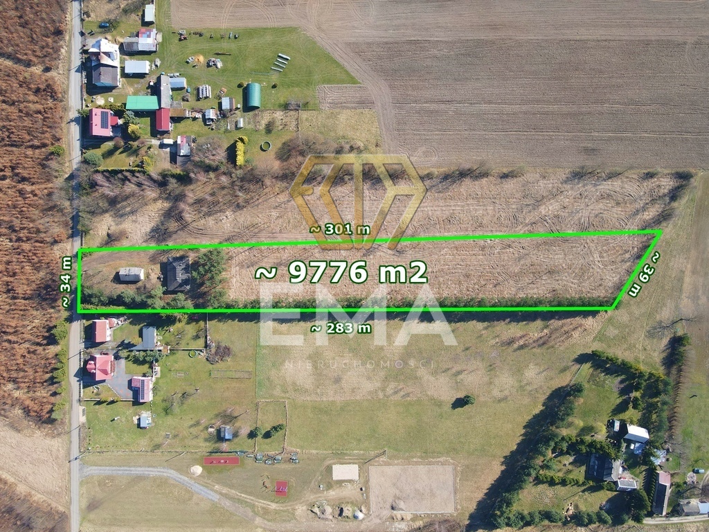 Duży dom + prawie 1 ha | Mstów