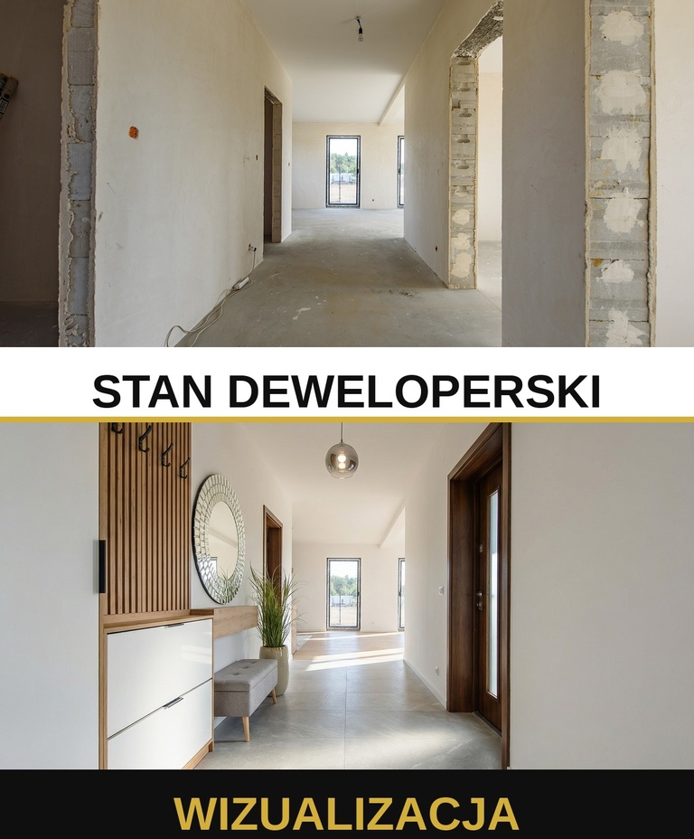 Nowy bliźniak 86 m², ogród, Płock