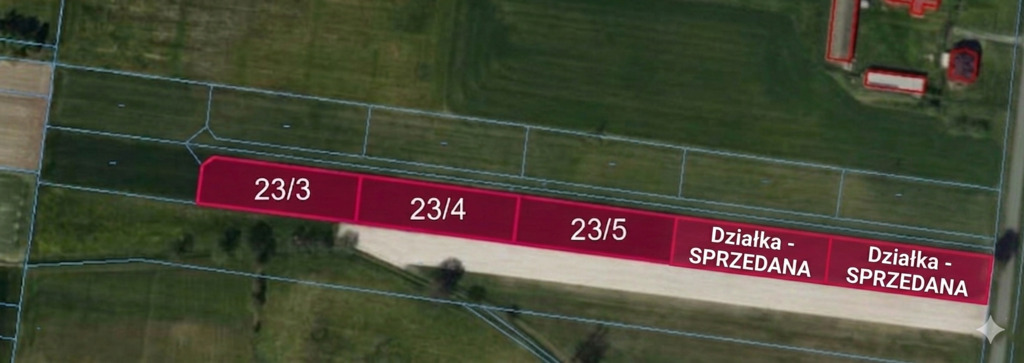 Kolonia Góra Bałdrzychowska - Działki po 1415m²