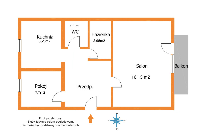 Retkinia 2 pokoje | BALKON ZADZWOŃ!