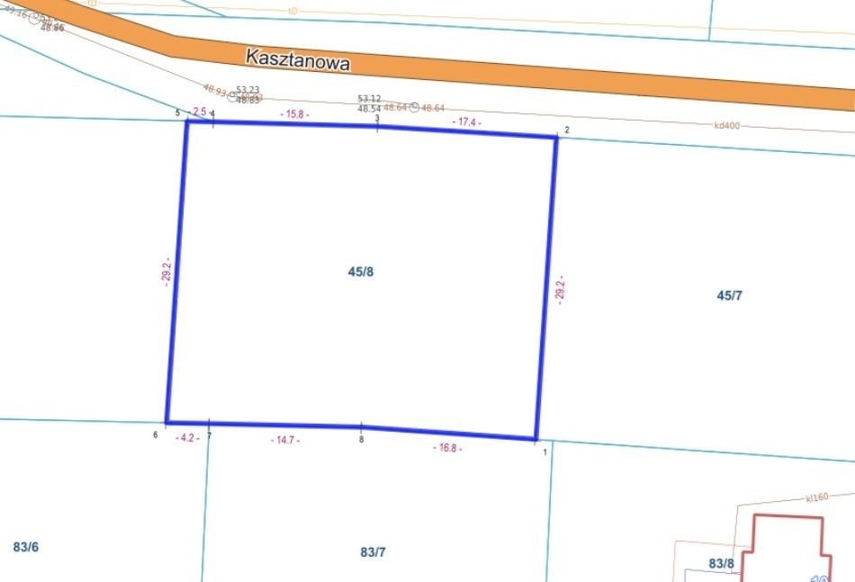 Sieraków -działka 1038m² MPZP MN/U  kraina jezior