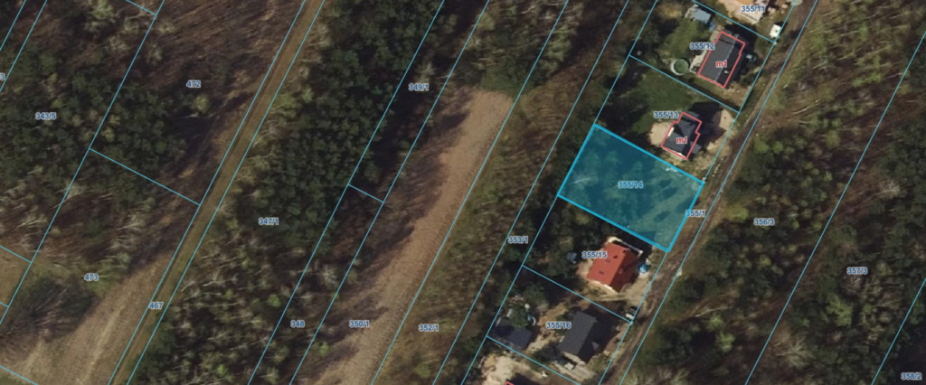 Działka 1002 m² – Łódź, ul. Gminna