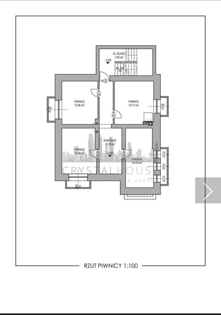 Reprezentacyjne biuro | 14 pokoi | Parking 8 aut