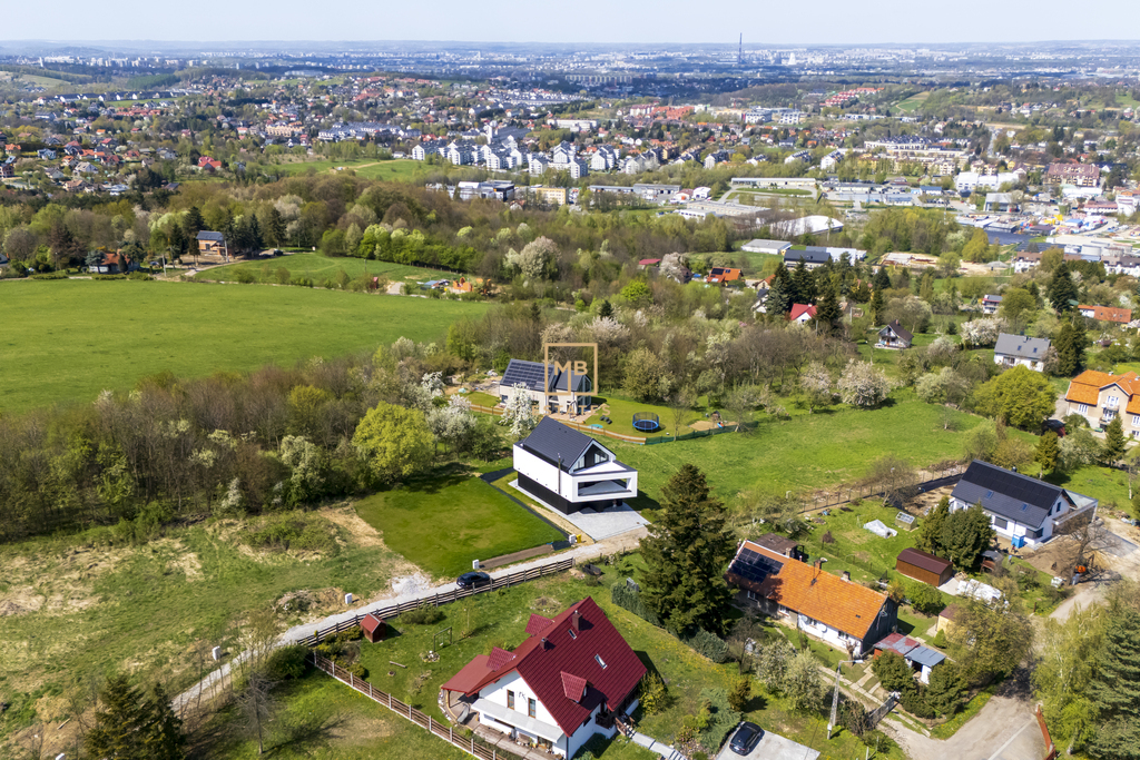 Nowoczesny dom z panoramicznym widokiem na Kraków
