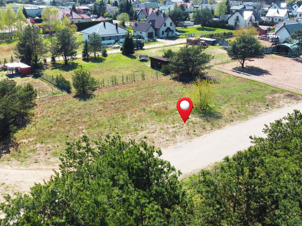 Sieraków -działka 1038m² MPZP MN/U  kraina jezior