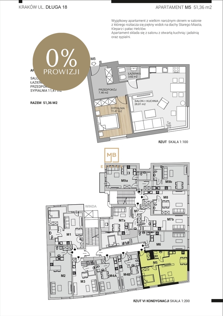 2 pokoje|centrum miasta|widokowy apartament