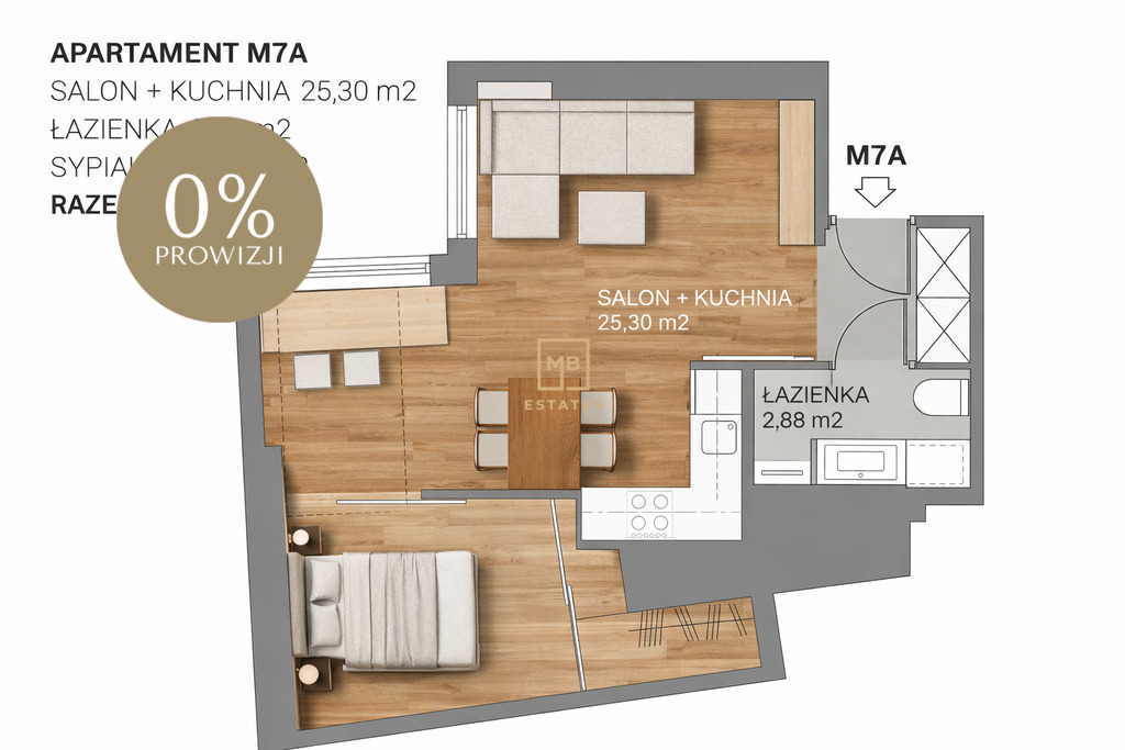 2 pokoje | centrum miasta | winda