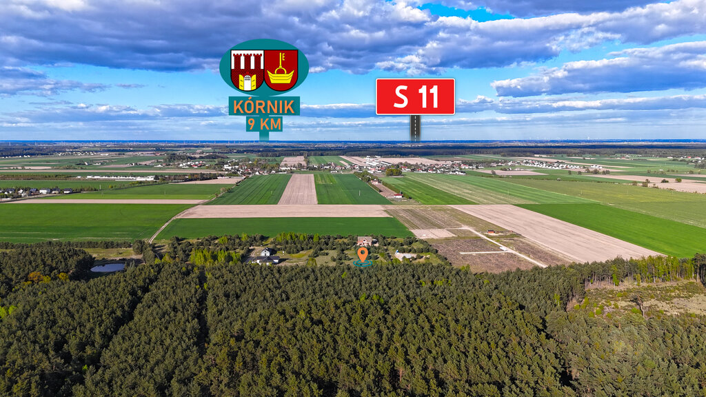 Oaza spokoju pod samym lasem – działka 1463 m²