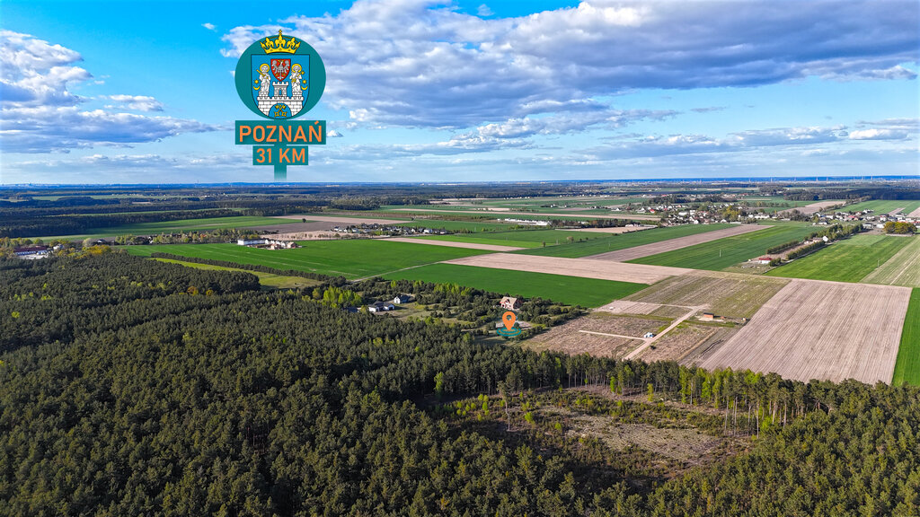 Oaza spokoju pod samym lasem – działka 1463 m²