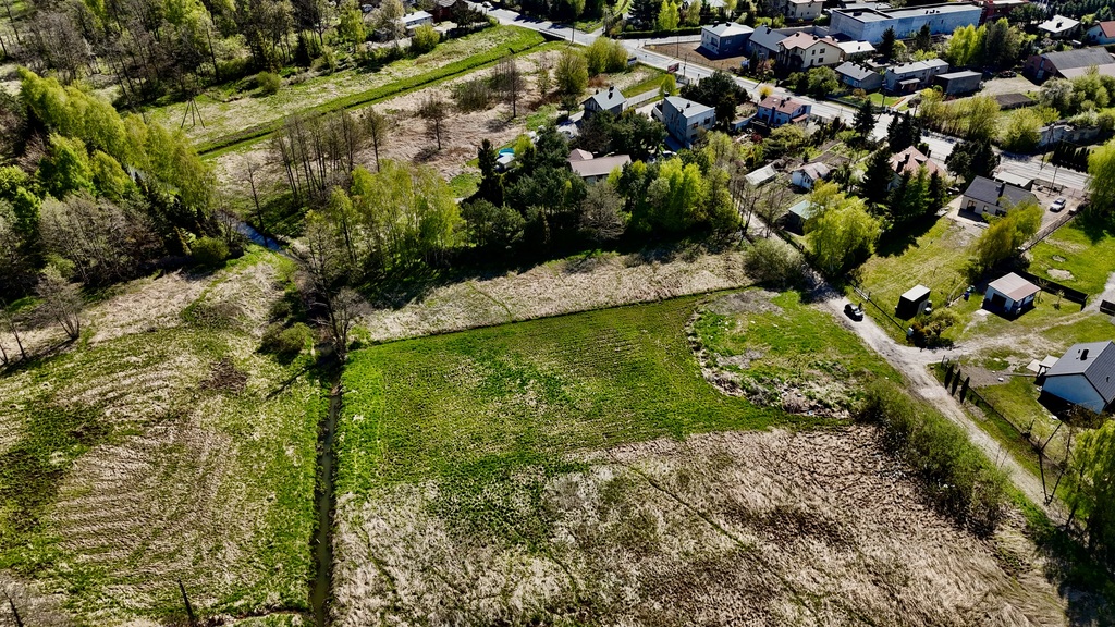 Rzgów, ul. Pasterniki - działka 1905 m2 z MPZP