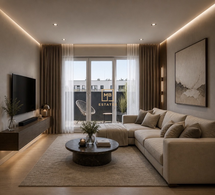 Unikatowy apartament z tarasem  – 4 pokoje