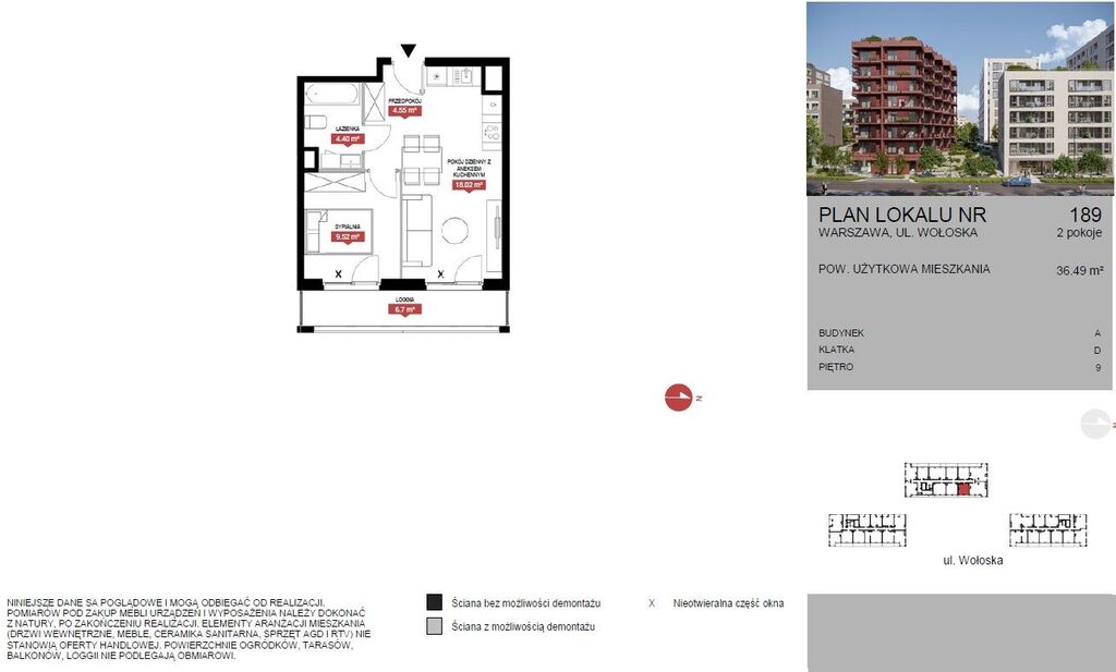 0%. Kompleks apartamentowy przy Wołoskiej