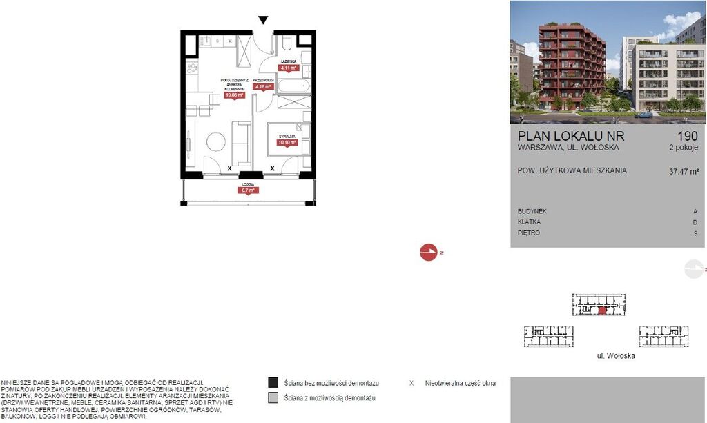 0%. Kompleks apartamentowy przy Wołoskiej