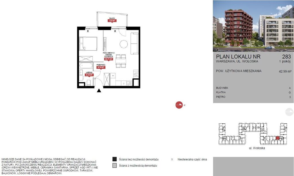0%. Kompleks apartamentowy przy Wołoskiej