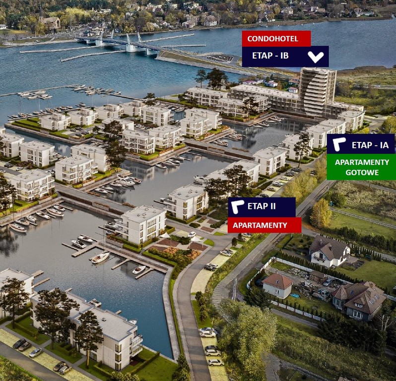 APARTAMENTY z WŁASNĄ MARINĄ, 0%