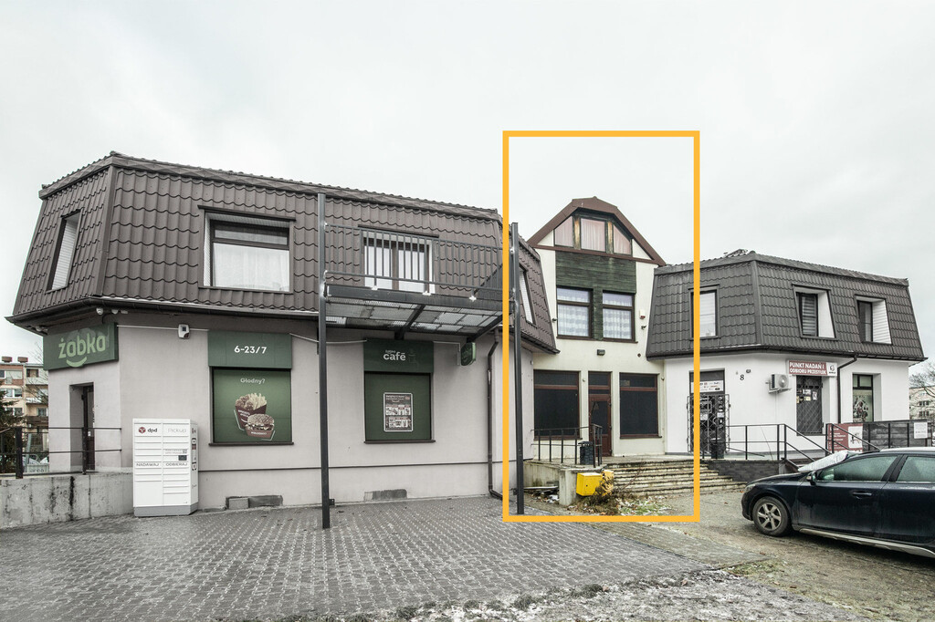 Lokal usługowo-handlowy z częścią mieszkalną
